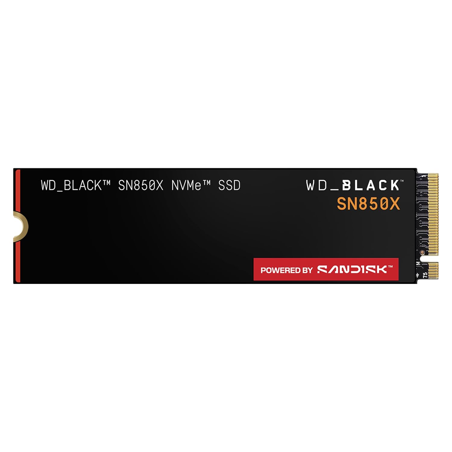 WD_BLACK-SN850X-4TB-NVMe-SSD-M2-2280-Up-to.jpg WD_BLACK SN850X 4TB NVMe SSD - M.2 2280, Up to 7,300 MB/s Read speeds, Up to 6,300 MB/s write speeds, Gaming Expansion, High Performance Internal Solid State Drive - WDS400T2X0E - Image 1