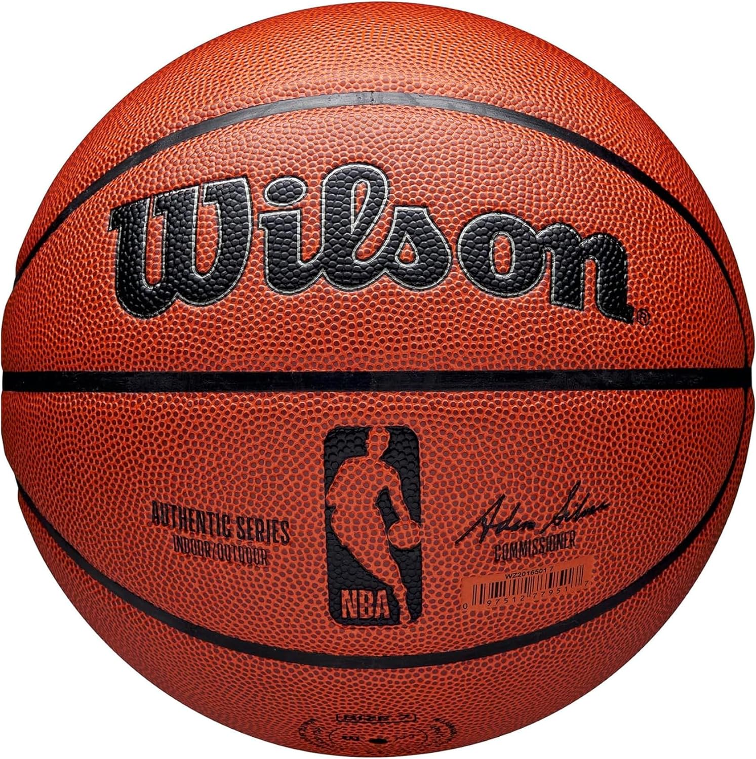 WILSON-NBA-Authentic-IndoorOutdoor-Basketballs-Size-3-Size-6.jpg WILSON NBA Authentic Indoor/Outdoor Basketballs - Size 3, Size 6 and Size 7 - Image 1