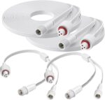 Waterproof Extension Cord for Govee Permanent Outdoor Lights Pro,Deck Lights,Compatible with Govee H705D H705E H705F H706A H706B H706C H7067 H7068 H7069 (2Pack 9.8FT Extension Cable with Y-Splitter)
