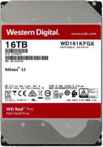 Western Digital 16TB WD Red Pro NAS Internal Hard Drive HDD - 7200 RPM, SATA 6 Gb/s, CMR, 512 MB Cache, 3.5" - WD161KFGX - Image 2