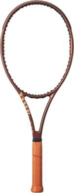 Wilson Pro Staff 97UL V14 Performance Tennis Rackets, Strung with Sensation 16 Natural at Mid Range Tension