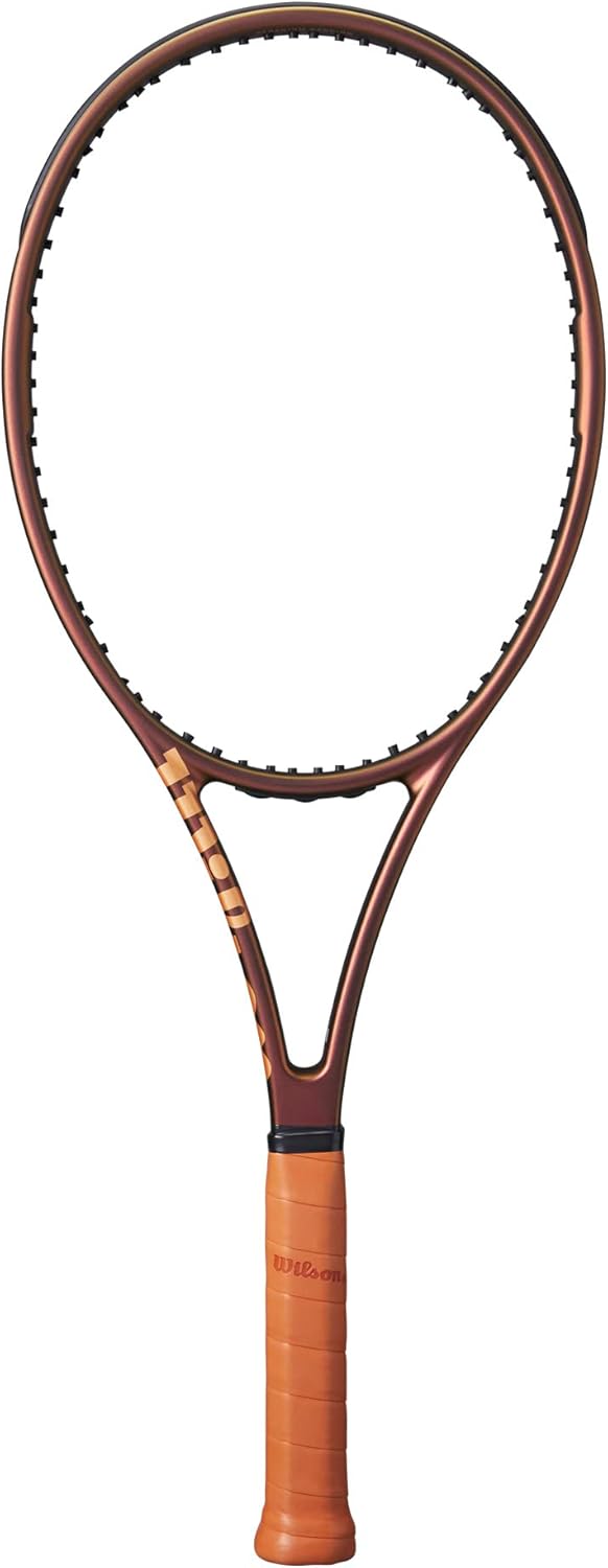Wilson-Pro-Staff-97UL-V14-Performance-Tennis-Rackets-Strung-with.jpg Wilson Pro Staff 97UL V14 Performance Tennis Rackets, Strung with Sensation 16 Natural at Mid Range Tension - Image 1