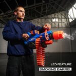 XSHOT Insanity Smoking Barrel Blaster with 72 Air Pocket Technology Darts by ZURU, Dart Blaster with Smoking Mechanism Outdoor Toy for Boys and Girls, Teens and Adults Aged 8+ - Image 2