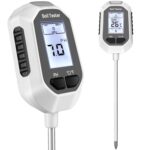 YAMRON 4-in-1 Soil Moisture Meter Digital Plant Temperature/Soil Moisture/pH Meter/Sunlight Intensity Backlight LCD Display Soil Test Meter for Gardening, Farming and Outdoor Plants