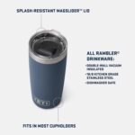 YETI Rambler 10 oz Tumbler, Stainless Steel, Vacuum Insulated with MagSlider Lid, Black Forest Green - Image 2