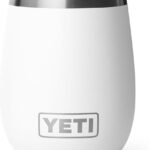 YETI Rambler 10 oz Wine Ceramic Lined Tumbler, White