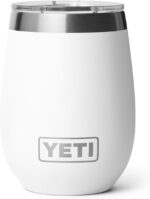 YETI Rambler 10 oz Wine Ceramic Lined Tumbler, White
