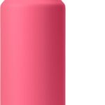 YETI Rambler 46 oz Bottle, Leakproof, Vacuum Insulated, Stainless Steel with Chug Cap, Tropical Pink