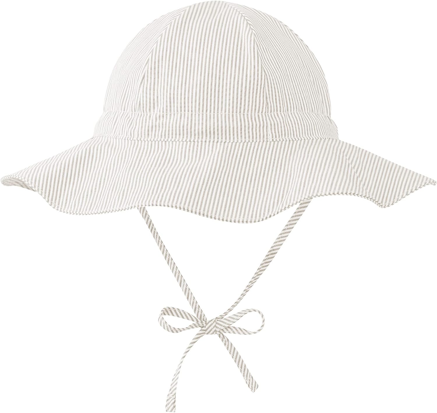 Zando-UPF-50-Baby-Sun-Hat-for-Baby-Girl-Boy.jpg Zando UPF 50+ Baby Sun Hat for Baby Girl Boy 0-4T - Wide Brim Toddler Bucket Hat Adjustable Strap Infant Hats for Outdoor - Image 1
