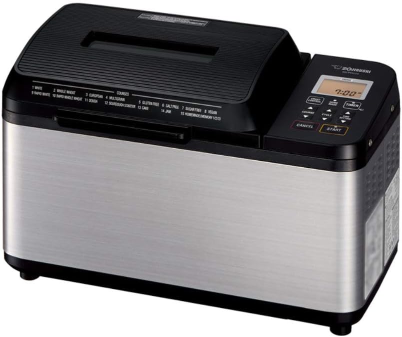 Zojirushi-BB-PDC20BA-Home-Bakery-Virtuoso-Plus-Breadmaker-2-lb-loaf.jpg Zojirushi BB-PDC20BA Home Bakery Virtuoso Plus Breadmaker, 2 lb. loaf of bread - Image 1