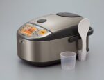 Zojirushi NP-HCC10XH Induction Heating System Rice Cooker and Warmer, 5.5-Cup, Stainless Dark Gray - Image 2