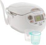 Zojirushi NS-ZCC10 5-1/2-Cup Neuro Fuzzy Rice Cooker and Warmer, Premium White - Image 2