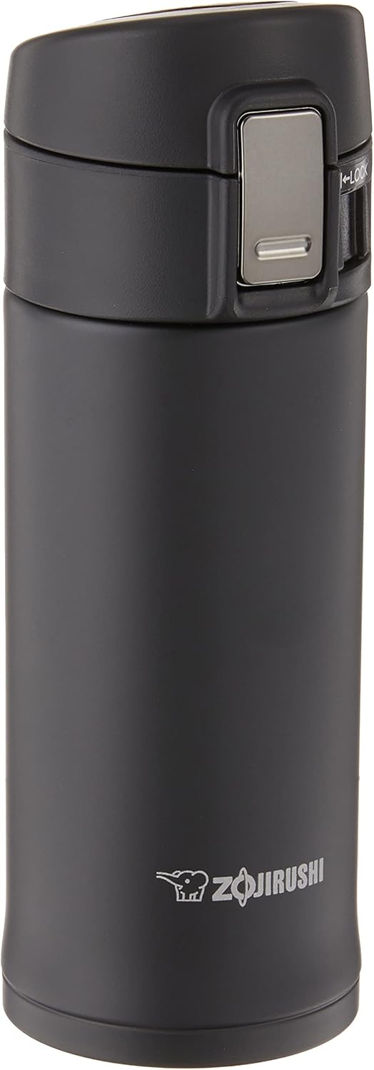 Zojirushi-Stainless-Steel-Mug-Black-16-Ounce.jpg Zojirushi Stainless Steel Mug, Black, 16 Ounce - Image 1