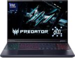acer Predator Helios Neo 16 AI Gaming Laptop | Intel Core Ultra 9 Processor 275HX | NVIDIA GeForce RTX 5070 Ti | 16" WQXGA 240Hz G-SYNC | 16GB DDR5 | 1TB Gen 4 SSD | Killer Wi-Fi 6E | PHN16-73-92B8