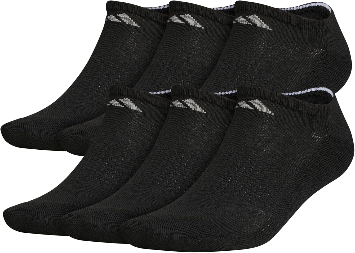 adidas-Mens-Athletic-Cushioned-No-Show-Socks-6-Pairs-Durable.jpg adidas Men's Athletic Cushioned No Show Socks (6 Pairs) Durable & Comfortable - Image 1