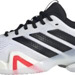 adidas Mens Barricade 14 Tennis Sneakers Shoes - Black, Orange