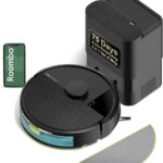 iRobot Roomba 104 2in1 Vacuum & Mop Robot - Self-Empties for 75 Days, Intense Power-Lifting Suction, Vacuums All Floors, Ideal for Pet Hair, LiDAR Smart Navigation Mapping, Mops Hard Floors