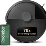 iRobot Roomba 105X Robot Vacuum, Smart LiDAR Mapping, 70X Power‑Lifting Suction, Custom Room Cleaning, App & Voice Control, Auto Recharge, Great for Homes with Pets & Kids