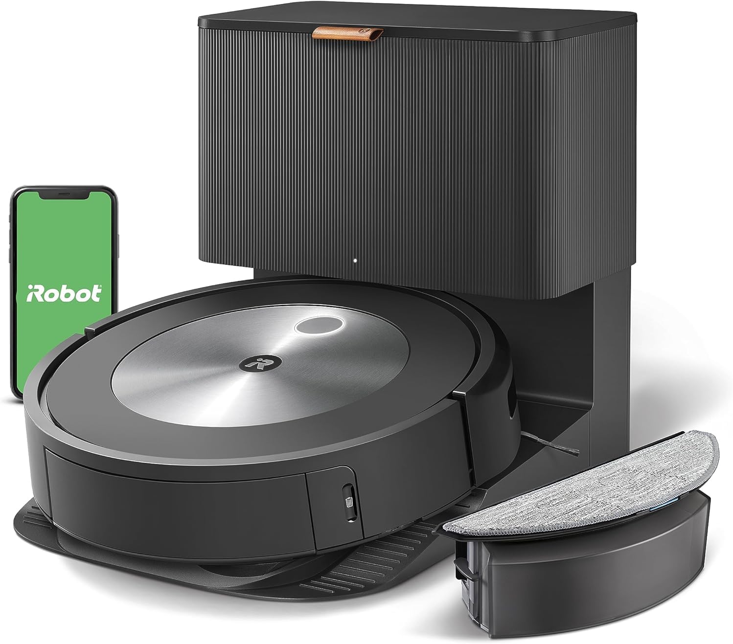 iRobot-Roomba-Combo-j5-Self-Emptying-Robot-Vacuum-Mop-–.jpg iRobot Roomba Combo j5+ Self-Emptying Robot Vacuum & Mop – Identifies and Avoids Obstacles Like Pet Waste & Cords, Empties Itself for 60 Days, Clean by Room with Smart Mapping, Works with Alexa - Image 1