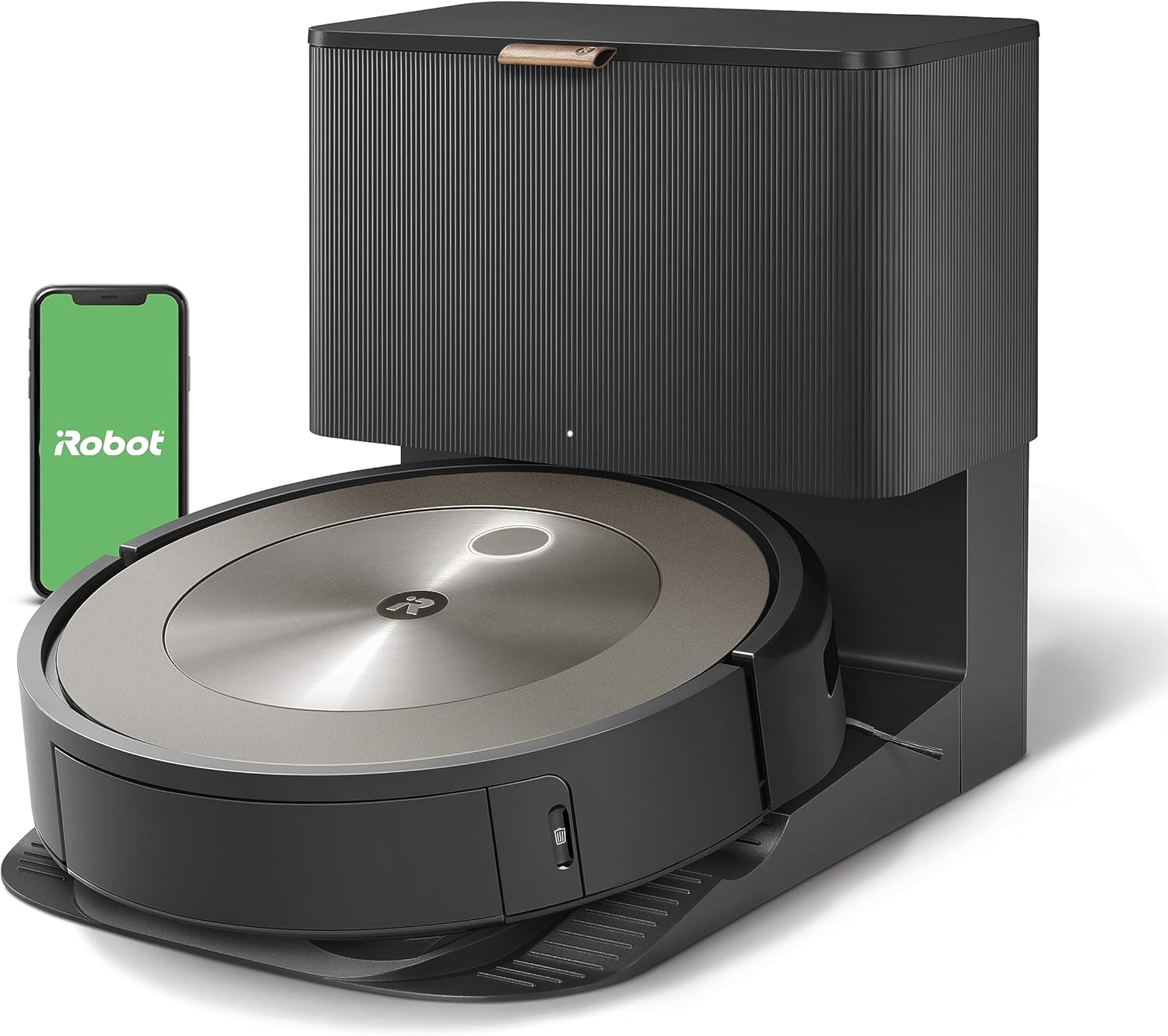 iRobot-Roomba-j9-Self-Emptying-Robot-Vacuum-–-Powerful-Suction-Identifies.jpg iRobot Roomba j9+ Self-Emptying Robot Vacuum – Powerful Suction, Identifies and Avoids Obstacles Like Waste, Self-Empties for 60 Days, Best for Homes with Pets, Smart Mapping, Works with Alexa - Image 1