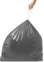 simplehuman Code M 40 Count, Genuine Odorsorb Custom Fit Liners, Drawstring Odor Absorbing Trash Bags in Dispenser Packs, 45 Liter / 12 Gallon - Image 2
