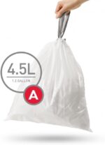 simplehuman Trash Can Liner A, 4.5 Liters/1.2 Gallons, 30-Count - Image 2