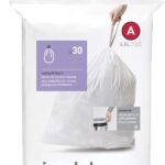 simplehuman Trash Can Liner A, 4.5 Liters/1.2 Gallons, 30-Count