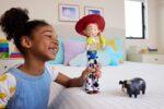 ​Mattel Disney and Pixar Toy Story 5 Critter Talk Jessie | 12-inch Posable Action Figure Toy & Jimmy Dean, 35+ Movie Sounds & Phrases​, English Language - Image 2