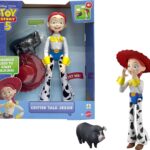 ​Mattel Disney and Pixar Toy Story 5 Critter Talk Jessie | 12-inch Posable Action Figure Toy & Jimmy Dean, 35+ Movie Sounds & Phrases​, English Language